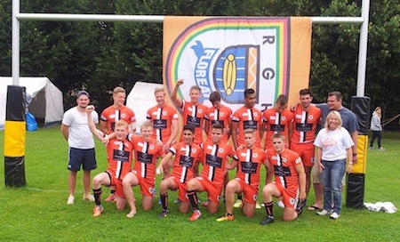 Zum 3. Mal Doppel-Meister im 7er- und 15er-Rugby: Die U18 der RG Heidelberg