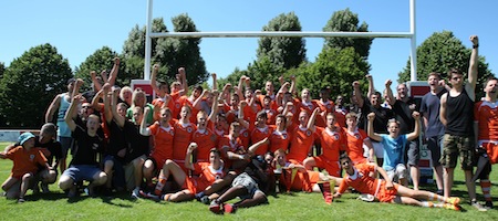 Titelverteidiger und Jugendmannschaft des Jahres 2013: Die U18 der RG Heidelberg 